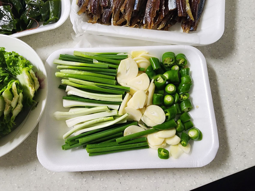 포항 구룡포 과메기 먹는법 효능 과메기 야채세트 택배 겨울음식