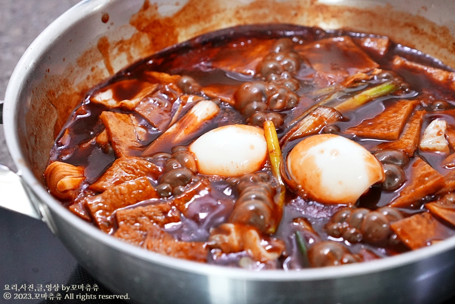 짜장 떡볶이 황금레시피 떡볶이 레시피 소스 밀떡볶이 만들기 아이간식 분식