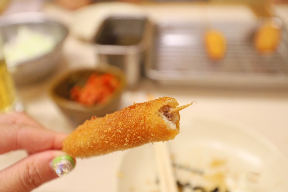 오사카 여행 난바 맛집 두곳 엄선!  야끼니꾸 리키마루 + 쿠시카츠 다루마!