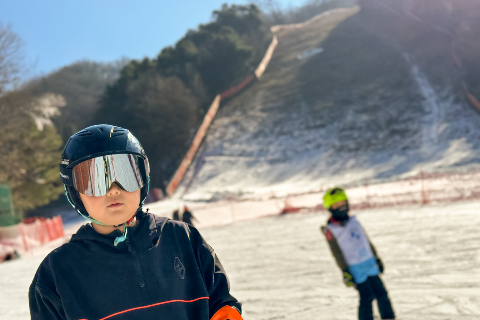 홍천 비발디파크 스키강습 만족스러운 스키장 어린이스키강습