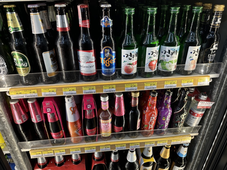 태국 세븐일레븐 편의점 쇼핑 리스트 먹거리 추천 및 술 판매 시간 주류 판매 금지일, 맥주 종류