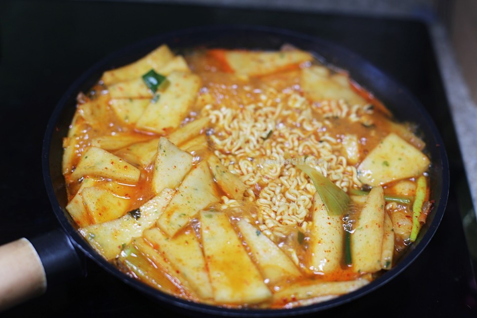 류수영 라볶이 레시피 분식점 라볶이 라면볶이 만들기