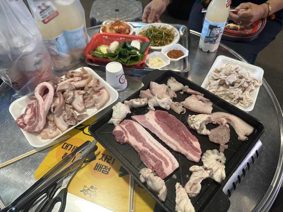 백종원 예산시장 주말 방문 주차 / 예산장터광장 거리 이용방법 및 맛집 가격과 애플리어 사과 맥주 추천