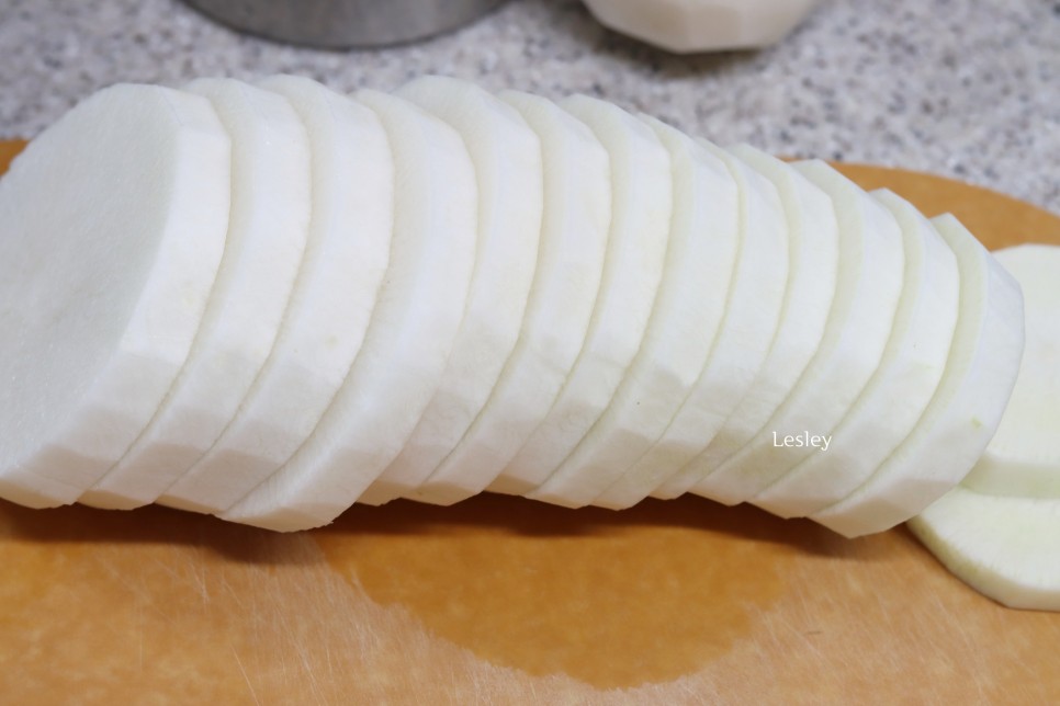 무우 깍두기 담그는법 석박지 담그기 레시피 설렁탕집 깍두기 만들기