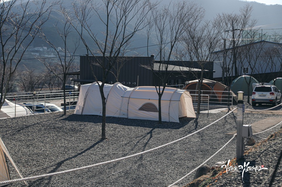 동계캠핑 캠핑장박 시작한 경주 문두리 캠핑장 2박3일 캠핑후기