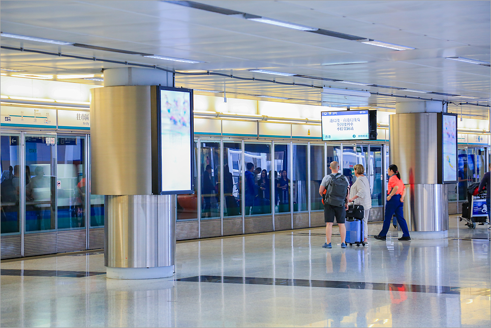 홍콩 AEL 공항철도 티켓 구입 홍콩공항에서 시내 가는법 여행준비물