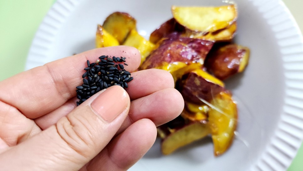 고구마맛탕 고구마빠스 만들기 맛탕소스 고구마 보관온도 보관법 고구마요리