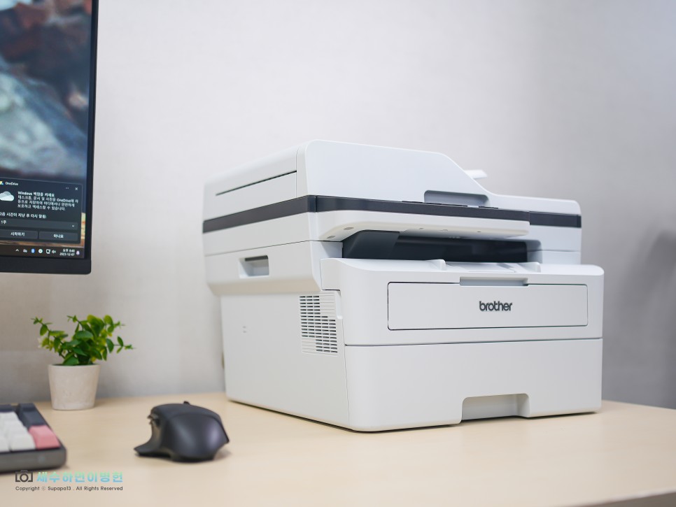 레이저 복합기 프린터 추천, 가정용 흑백 프린터기 브라더 DCP-B7640DW 후기