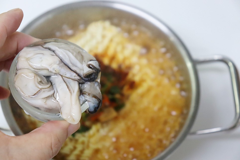 해물라면 맛있게 끓이는법 새우 콩나물 해장라면 레시피 이거면 충분 오늘 점심메뉴 추천