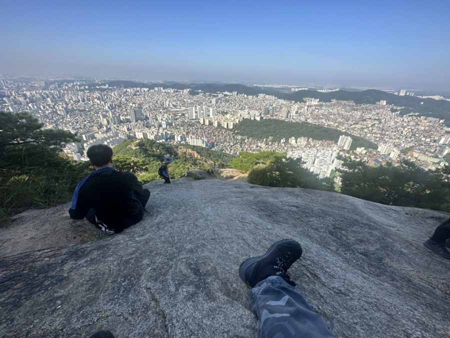 북한산 족두리봉 향로봉 코스