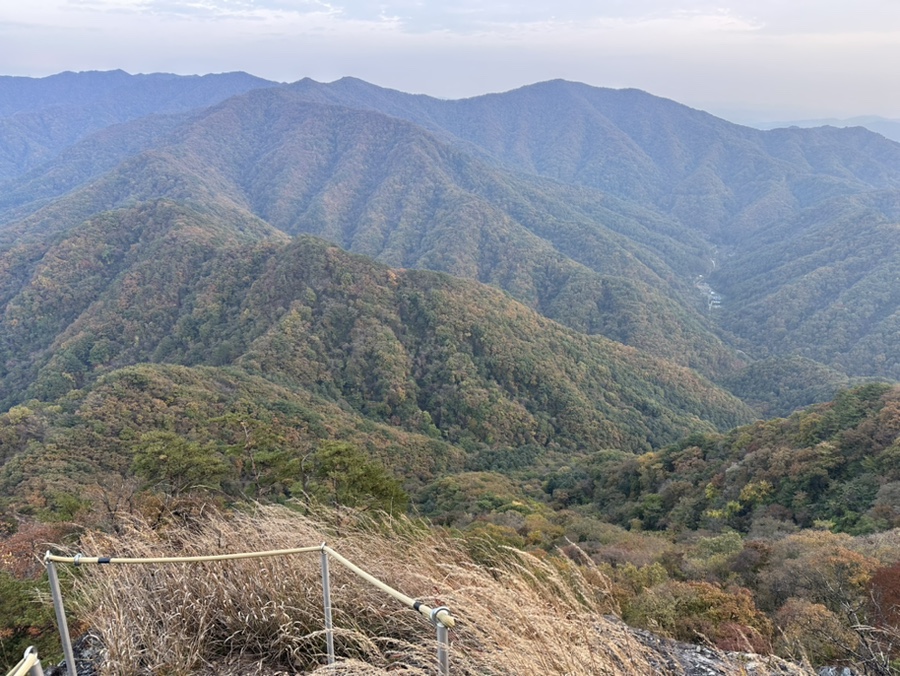 홍천 횡성 운무산 최단코스 청량저수지