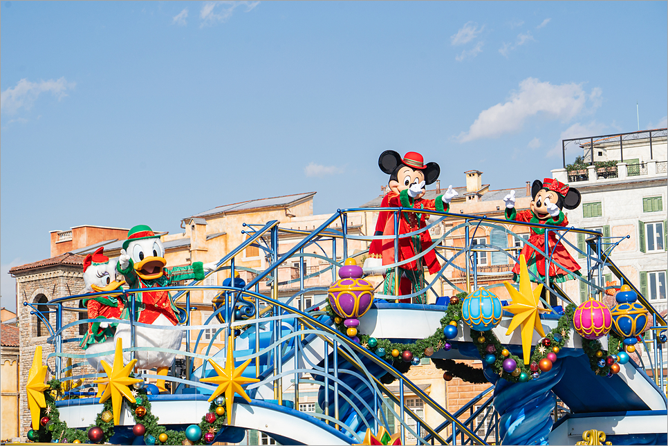 도쿄 디즈니씨 티켓 예약 주요 어트랙션 크리스마스 도쿄여행