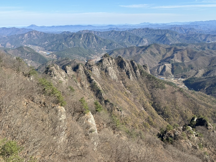 전북 진안 구봉산 등산코스 구봉산교회 코스