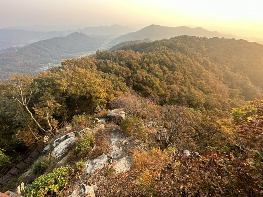 안성 국사봉 최단코스 한남정맥