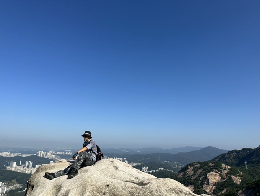 북한산 족두리봉 향로봉 코스