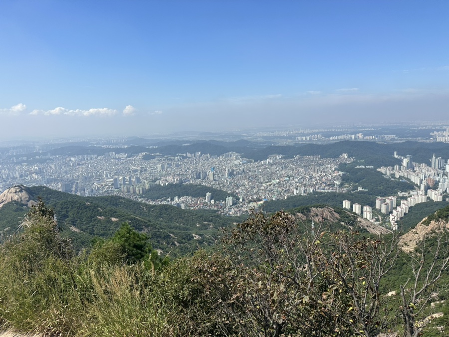 북한산 족두리봉 향로봉 코스