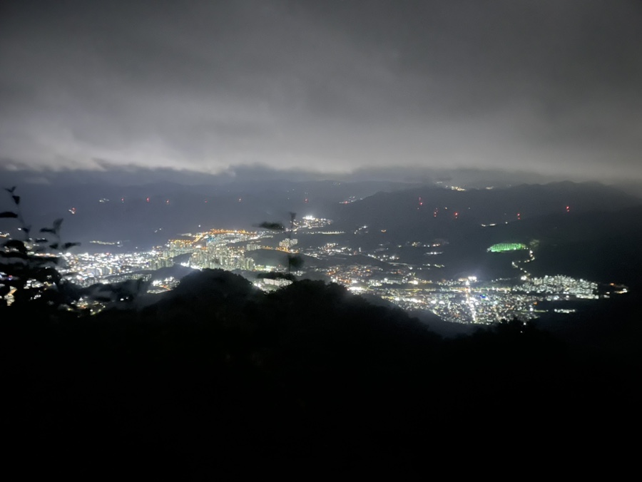 남양주 천마산 호평동코스 야간산행