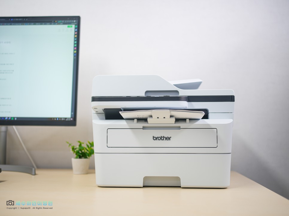 레이저 복합기 프린터 추천, 가정용 흑백 프린터기 브라더 DCP-B7640DW 후기