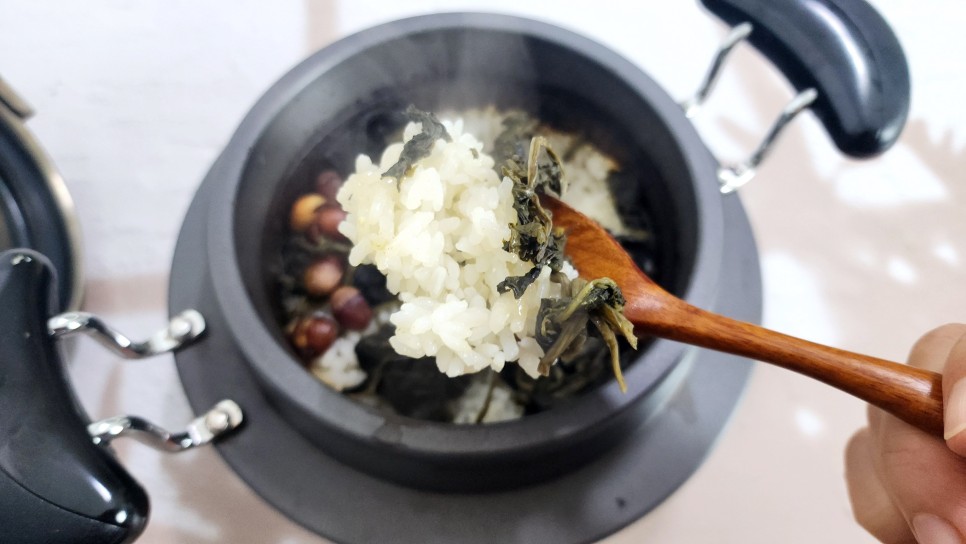 건강식단 곤드레솥밥 건 곤드레나물 삶기 혼밥메뉴 곤드레나물밥 만드는법
