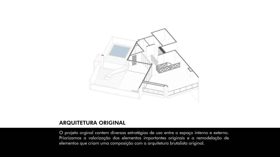 동선과 시선 그리고 분위기를 개선한, 복층 아파트의 옥탑층, BGN Penthouse by Estúdio Mangava