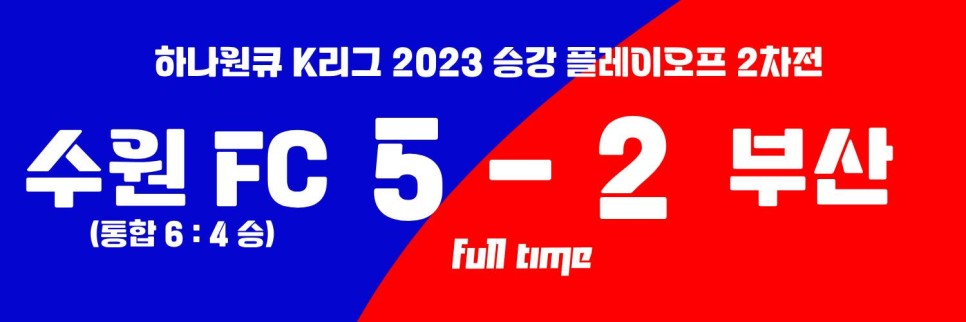 [2023.12.09 * 3/3, 연장전 화보] 수원 FC vs 부산 아이파크, 하나원큐 K리그 2023 승강 플레이오프 2차전 ~ 경기 수원, 수원 종합 운동장