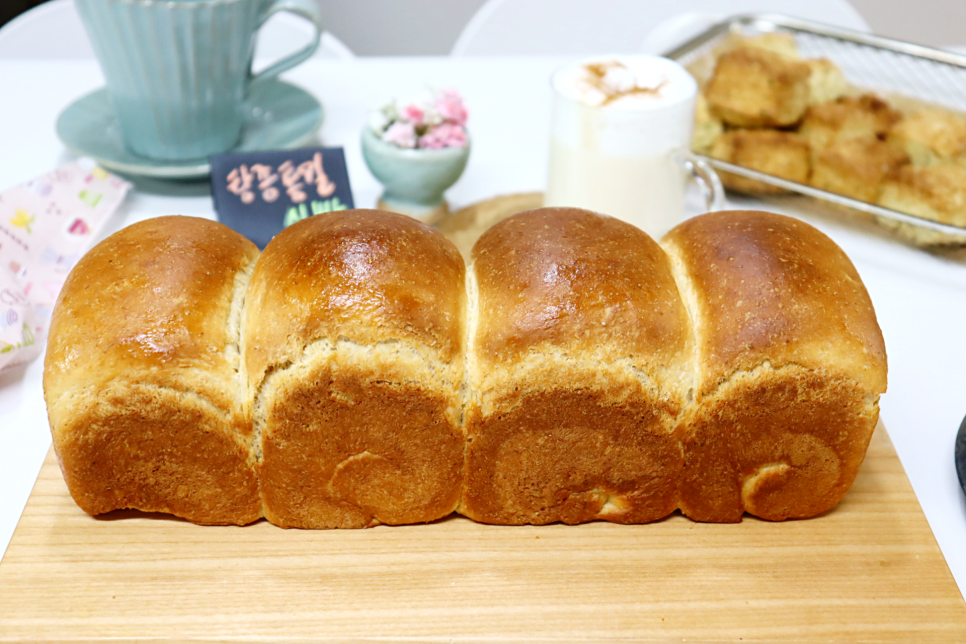 통밀식빵 만들기 우유식빵 레시피 탕종식빵굽기 통밀빵 만들기 홈베이킹 재료