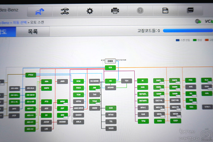 벤츠 배터리 E300 보조 밧데리 교환 절약하는법