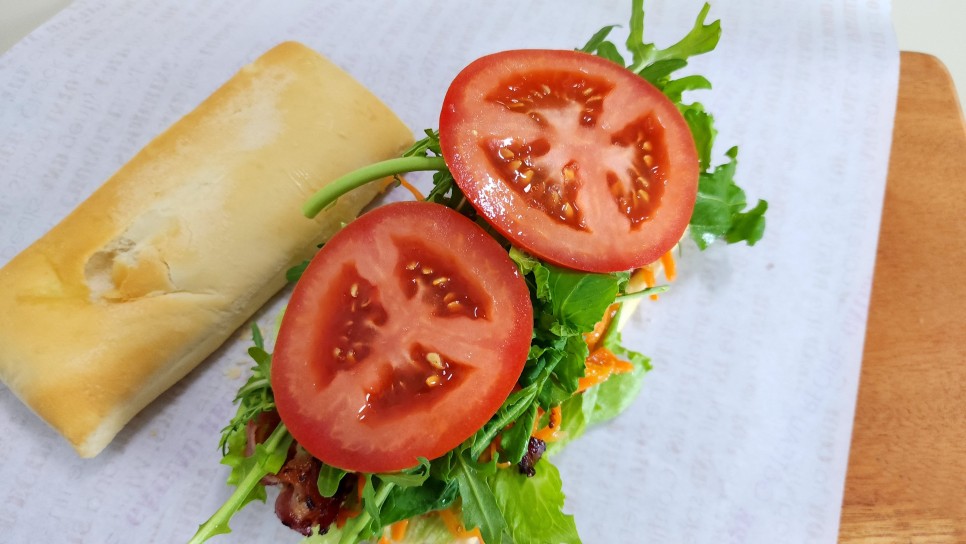점심메뉴 루꼴라 샌드위치 브런치 만들기 치아바타샌드위치 만드는법 루꼴라요리
