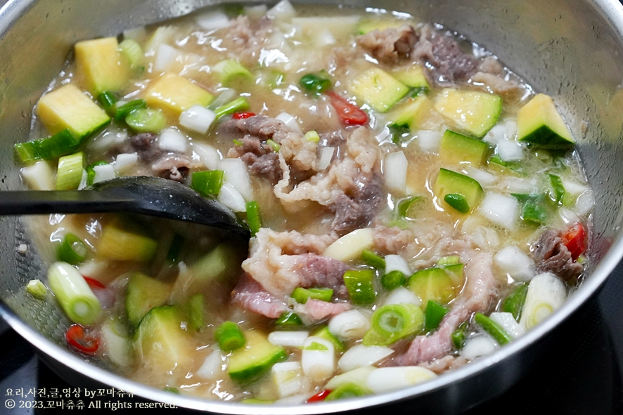 차돌박이 된장찌개 맛있게 끓이는법 요리 차돌된장찌개 재료 고깃집 된장찌개 레시피 오늘 저녁메뉴 추천