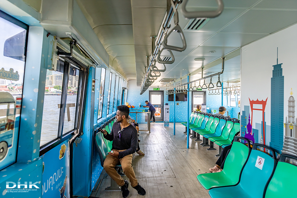 태국 방콕 대중교통 수상버스, 버스, MRT와 BTS 등 택시와 지하철