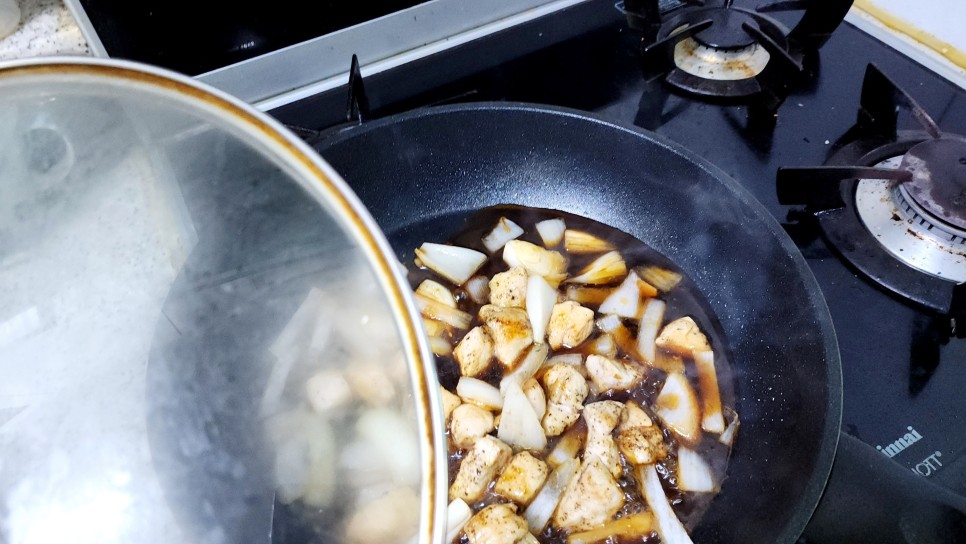 간편식 닭고기덮밥 한그릇요리 닭가슴살덮밥 다이어트 볶음밥 닭가슴살요리법