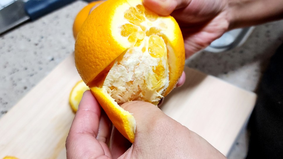 오렌지쥬스 착즙주스 오렌지주스 만들기 오렌지 착즙기 추천 까는법 자르는법