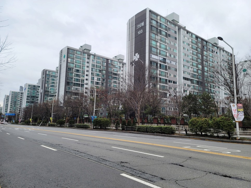 대전 둔산동 유동인구 풍부한 대로변 코너각지 1층 무권리 대형평형 상가임대 (매물번호 20231212)