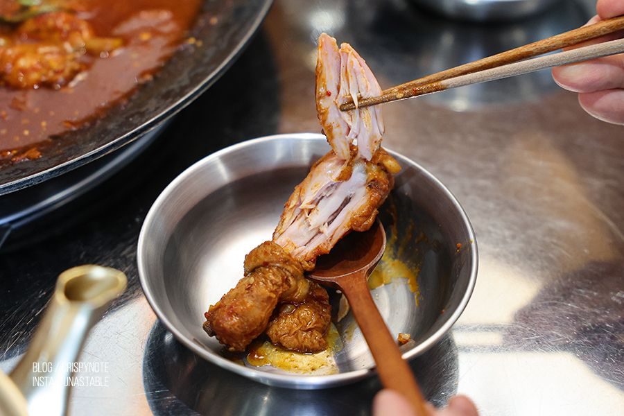 서울 역삼역 닭도리탕맛집 역삼농원 역대급 숯불의 찐맛