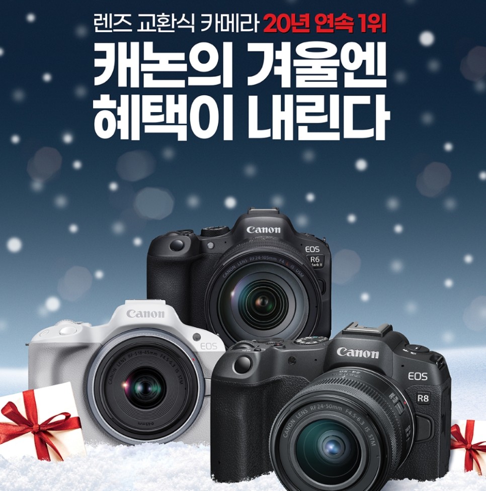 EOS R6 Mark2 캐논 카메라 추천 풀프레임 미러리스 겨울나들이