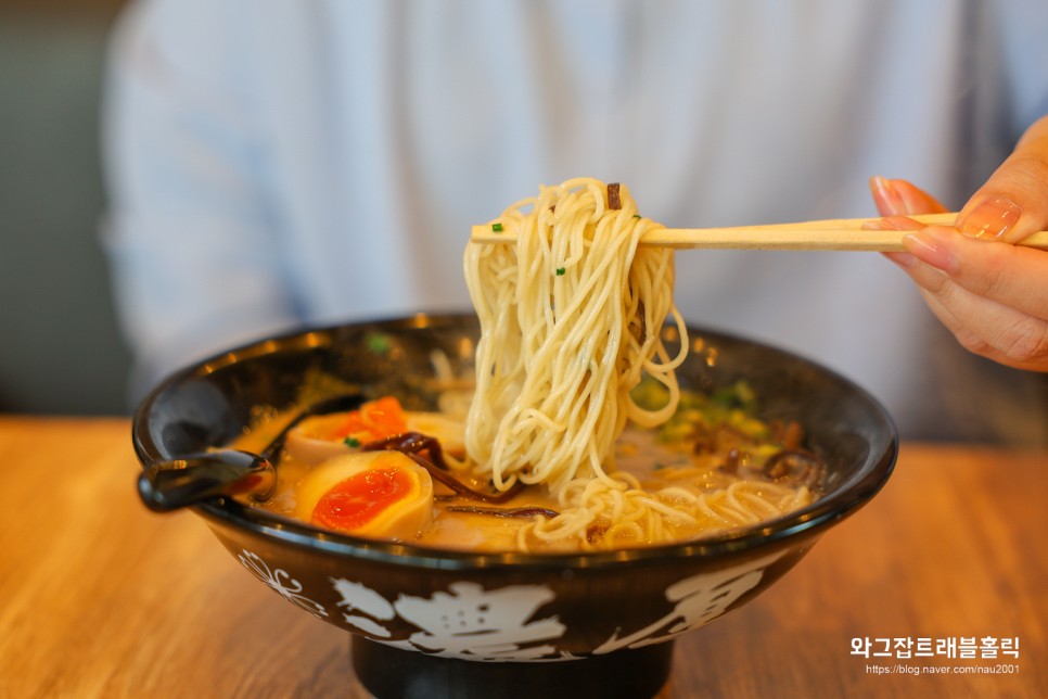 후쿠오카 공항근처 돈코츠 라멘 맛집 이시다이치류 (石田一龍)