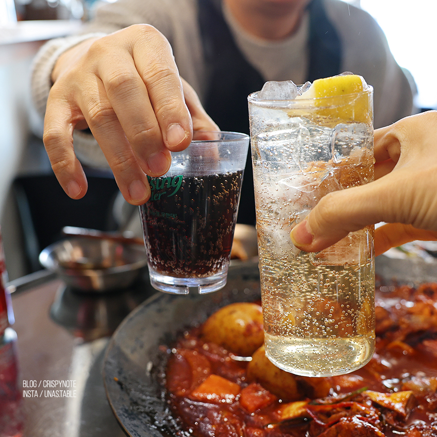 서울 역삼역 닭도리탕맛집 역삼농원 역대급 숯불의 찐맛