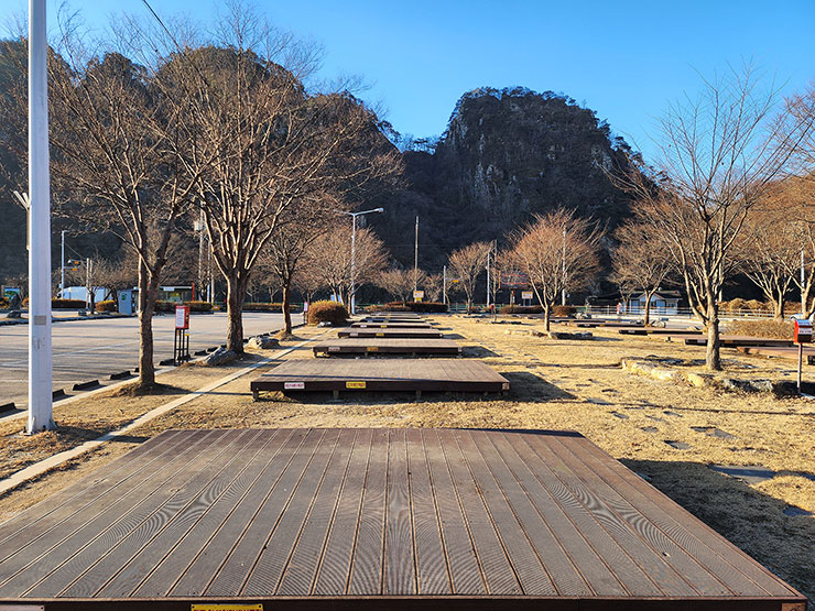 홍천 팔봉산 관광지 홍천 캠핑장에서 첫 겨울 캠핑