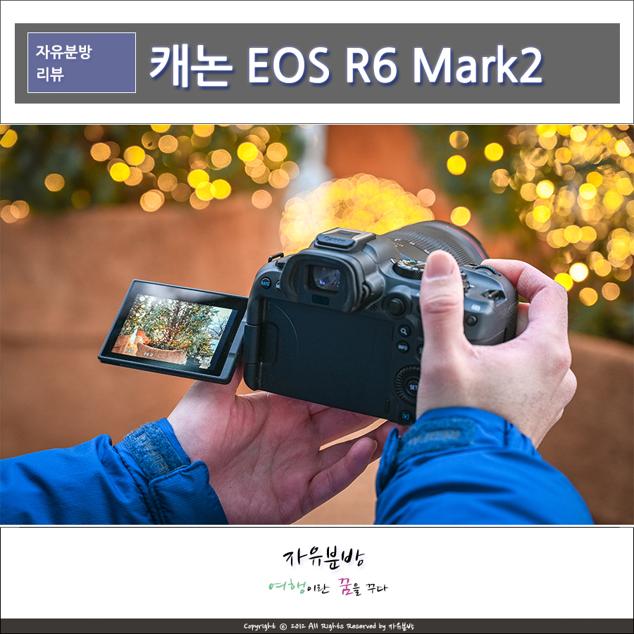 EOS R6 Mark2 캐논 카메라 추천 풀프레임 미러리스 겨울나들이