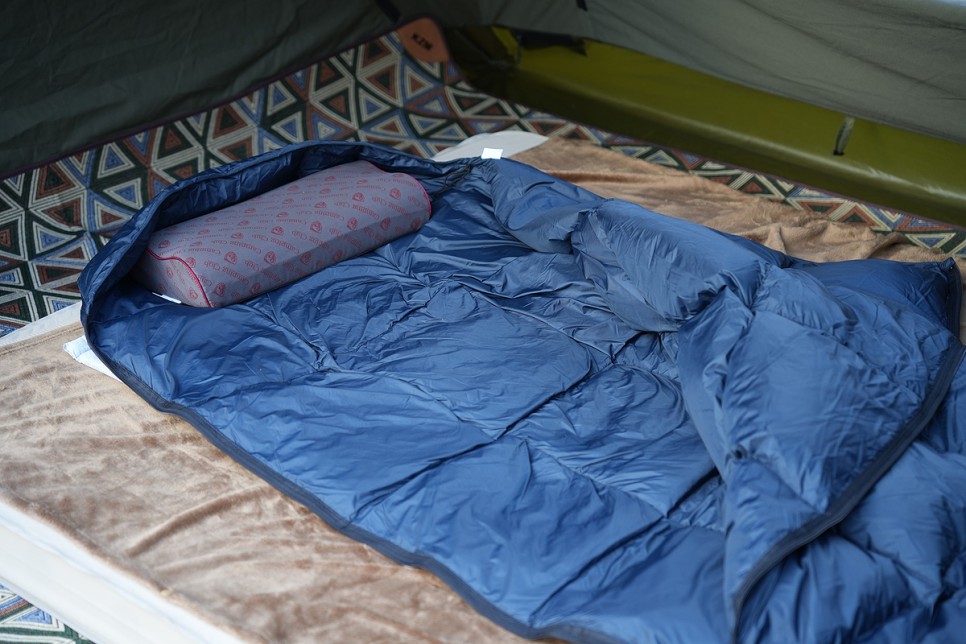 침낭 추천 코지모해 동계 캠핑침낭 가성비 캠핑이불 6개월 사용기