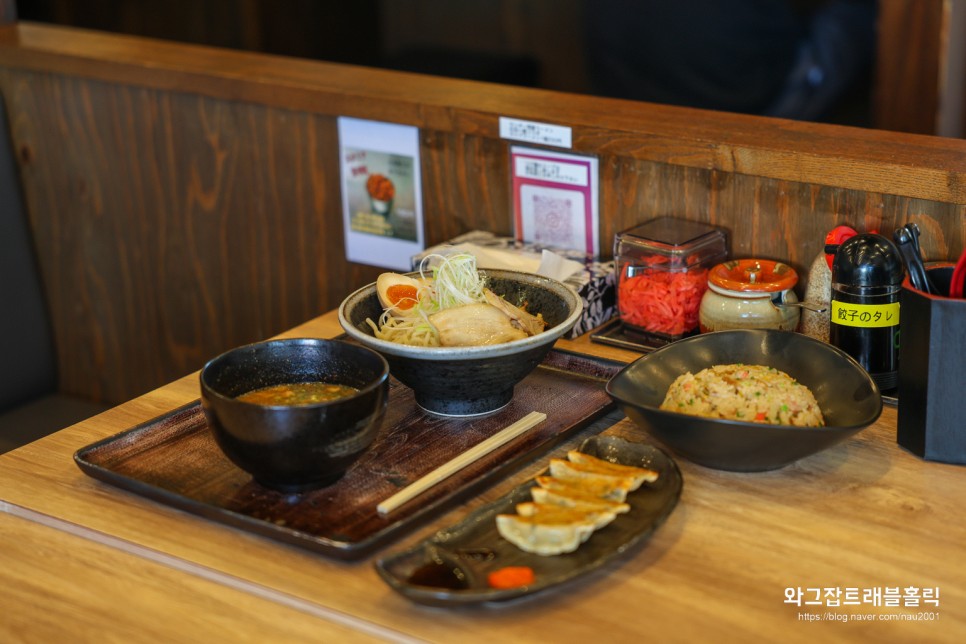 후쿠오카 공항근처 돈코츠 라멘 맛집 이시다이치류 (石田一龍)