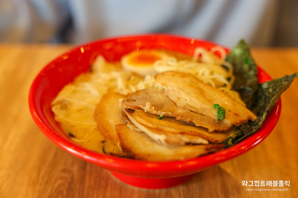 후쿠오카 공항근처 돈코츠 라멘 맛집 이시다이치류 (石田一龍)