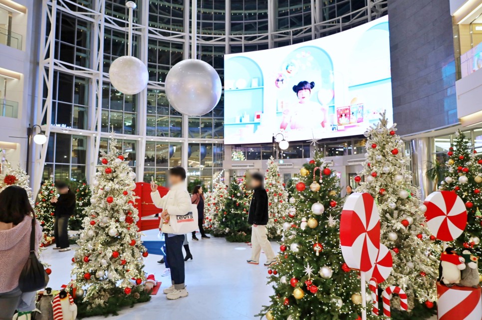 크리스마스 가볼만한곳 영등포 타임스퀘어 트리 서울 실내 놀거리
