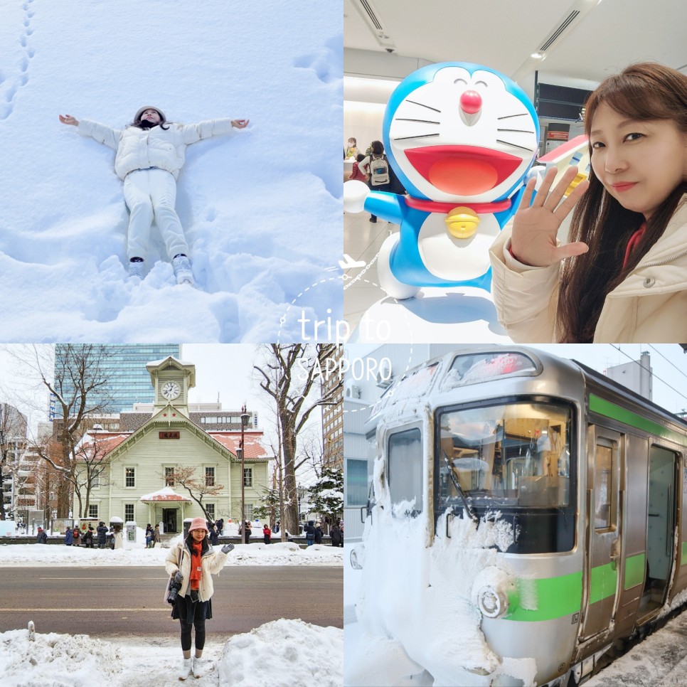 일본 해외 여행자보험 비교 삿포로 자유여행 날씨 여행준비물 (ft. 크리스마스 마켓)