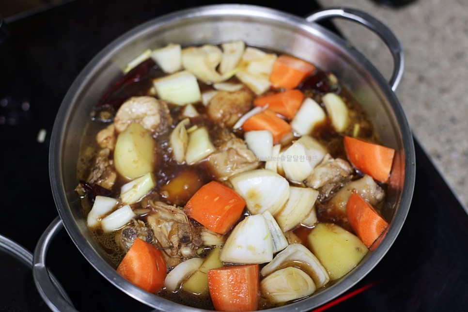 백종원 찜닭 레시피 간장닭볶음탕 안동찜닭 양념 소스 만드는 법