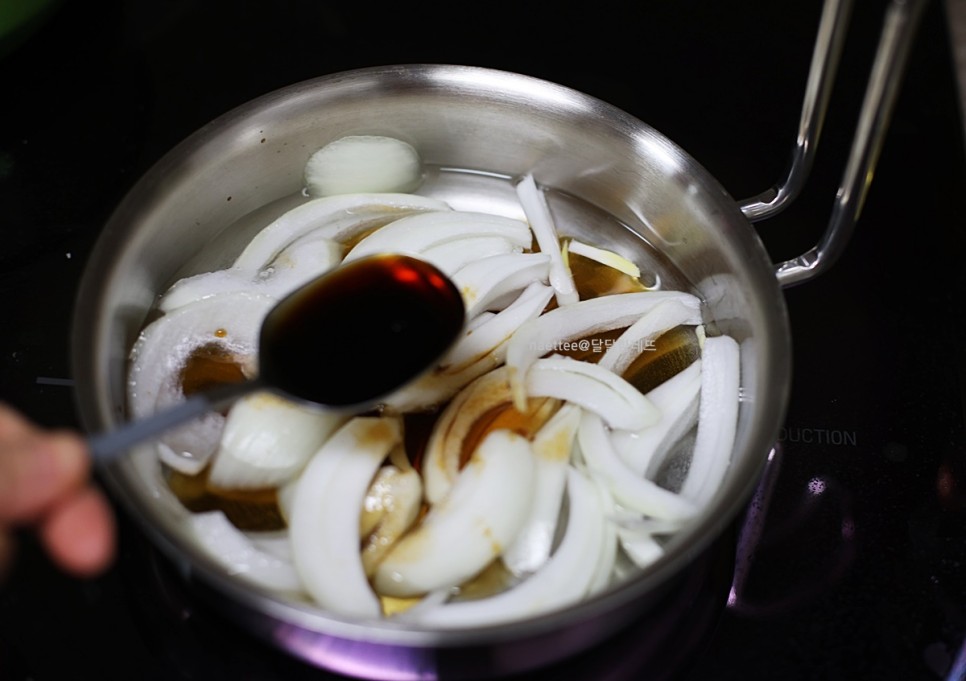 돈까스 덮밥 가츠동 만들기 쯔유없이 일본 돈까스 덮밥 소스 만들기