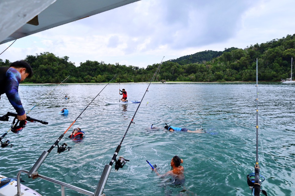 12월 해외여행지 추천 말레이시아 코타키나발루 여행 호핑투어 선셋 낚시