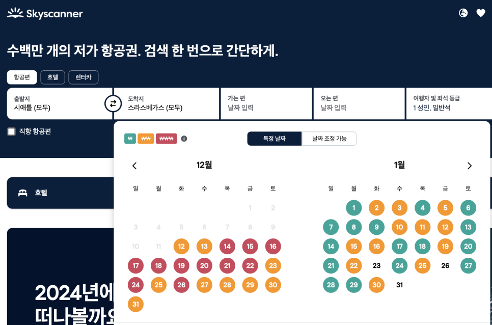 미국 국내선 라스베가스 항공권 + 요즘 여행 핫플 스피어 Sphere!