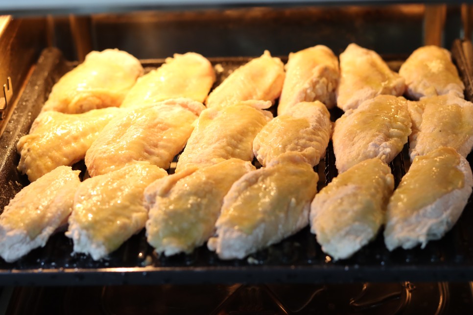 에어프라이어 간장 치킨 만들기 소스 닭날개 간장조림 크리스마스 요리