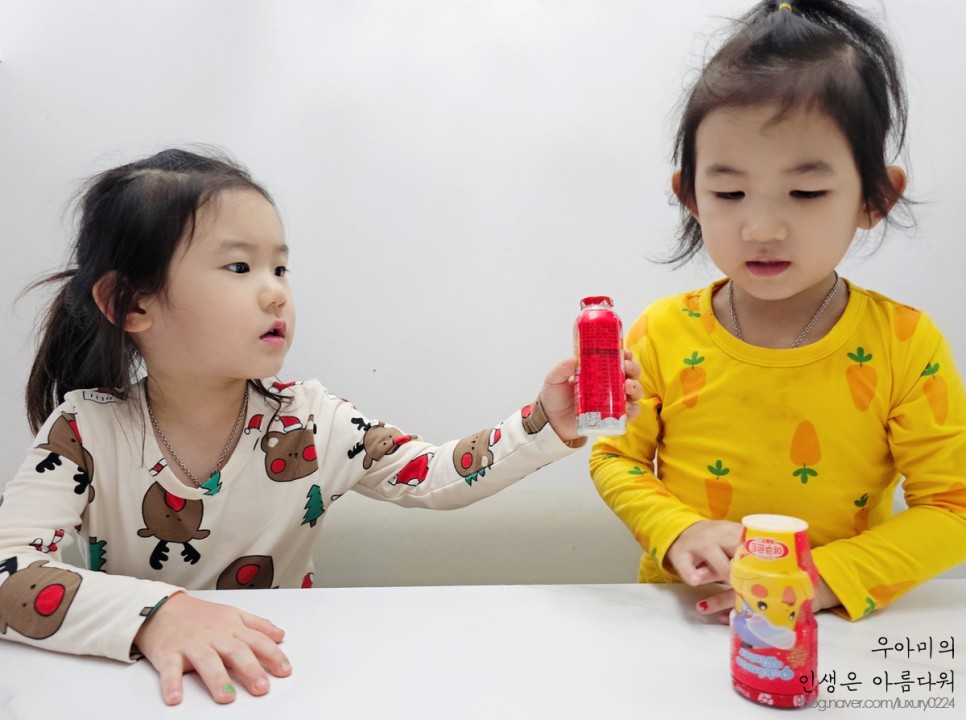 한국야쿠르트 겨울에디션, 우리 딸들의 애정템 맛있는 엠프로키즈!